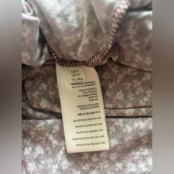 NEW Free People Women Love Story Maxi Dress Raisin Combo Burgundy Brown Floral M - Picture 14 of 16